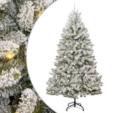 Albero di Natale artificiale con 300 LED Verde e Bianco 240 cm