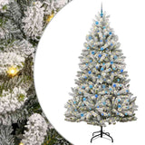 Albero di Natale artificiale con 300 LED Verde e Bianco 240 cm