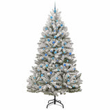 Albero di Natale artificiale con 300 LED Verde e Bianco 240 cm