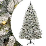 Albero di Natale artificiale con 300 LED Verde e Bianco 270 cm