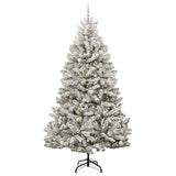 Albero di Natale artificiale con 300 LED Verde e Bianco 270 cm