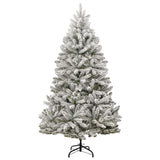 Albero di Natale artificiale con 300 LED Verde e Bianco 270 cm