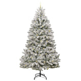 Albero di Natale artificiale con 300 LED Verde e Bianco 270 cm