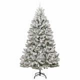 Albero di Natale artificiale con 300 LED Verde e Bianco 270 cm