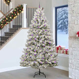 Albero di Natale artificiale con 300 LED Verde e Bianco 270 cm