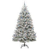 Albero di Natale artificiale con 300 LED Verde e Bianco 270 cm