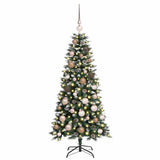 Albero di Natale artificiale con 150 LED Verde 120 cm