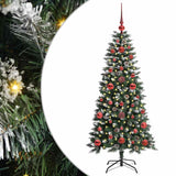 Albero di Natale artificiale con 150 LED Verde 50 x 50 x 120 cm