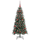 Albero di Natale artificiale con 150 LED Verde 50 x 50 x 120 cm