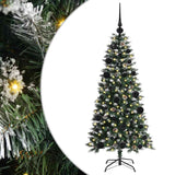 Albero di Natale artificiale con 150 LED Verde 120 cm