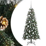 Albero di Natale artificiale con 150 LED Verde 120 cm