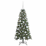 Albero di Natale artificiale con 150 LED Verde 120 cm