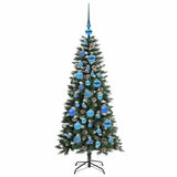 Albero di Natale artificiale con 150 LED Verde 120 cm