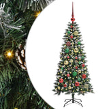 Albero di Natale artificiale con 150 LED Verde 120 cm