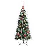 Albero di Natale artificiale con 150 LED Verde 120 cm