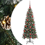 Albero di Natale artificiale con 150 LED Verde 150 cm