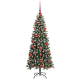 Albero di Natale artificiale con 150 LED Verde 150 cm