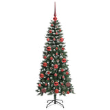 Albero di Natale artificiale con 150 LED Verde 150 cm