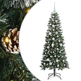 Albero di Natale artificiale con 150 LED Verde 150 cm
