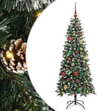 Albero di Natale artificiale con 150 LED Verde 150 cm