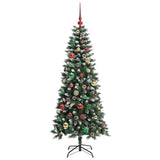 Albero di Natale artificiale con 150 LED Verde 150 cm