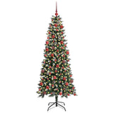 Albero di Natale artificiale con 300 LED Verde 180 cm