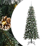 Albero di Natale artificiale con 300 LED Verde 180 cm