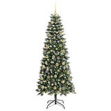Albero di Natale artificiale con 300 LED Verde 180 cm