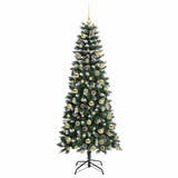 Albero di Natale artificiale con 300 LED Verde 180 cm