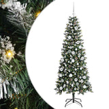 Albero di Natale artificiale con 300 LED Verde 180 cm