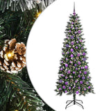 Albero di Natale artificiale con 300 LED Verde 180 cm