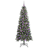 Albero di Natale artificiale con 300 LED Verde 180 cm