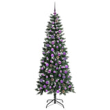 Albero di Natale artificiale con 300 LED Verde 180 cm