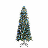 Albero di Natale artificiale con 300 LED Verde 180 cm
