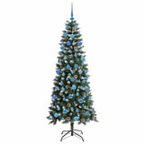 Albero di Natale artificiale con 300 LED Verde 180 cm