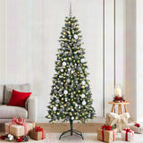 Albero di Natale artificiale con 300 LED Verde 210 cm