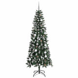 Albero di Natale artificiale con 300 LED Verde 210 cm