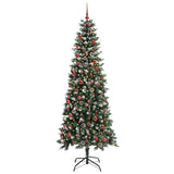 Albero di Natale artificiale con 300 LED Verde 210 cm