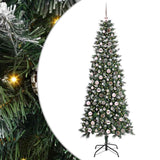 Albero di Natale artificiale con 300 LED Verde 210 cm