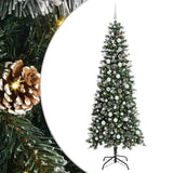 Albero di Natale artificiale con 300 LED Verde 210 cm
