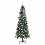 Albero di Natale artificiale con 300 LED Verde 210 cm