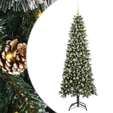 Albero di Natale artificiale con 300 LED Verde 210 cm
