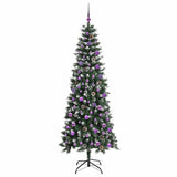Albero di Natale artificiale con 300 LED Verde 210 cm