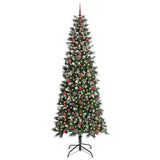 Albero di Natale artificiale con 300 LED Verde 240 cm