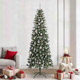 Albero di Natale artificiale con 300 LED Verde 240 cm