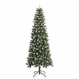 Albero di Natale artificiale con 300 LED Verde 240 cm