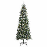 Albero di Natale artificiale con 300 LED Verde 240 cm