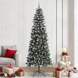 Albero di Natale artificiale con 300 LED Verde 240 cm