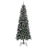 Albero di Natale artificiale con 300 LED Verde 240 cm