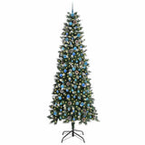 Albero di Natale artificiale con 300 LED Verde 240 cm